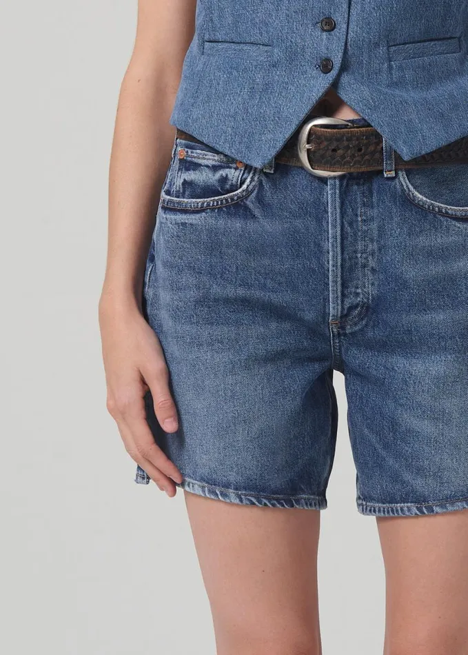 Citizens Of Humanity Marlow Long Vintage Short Amaretto Women Shorts