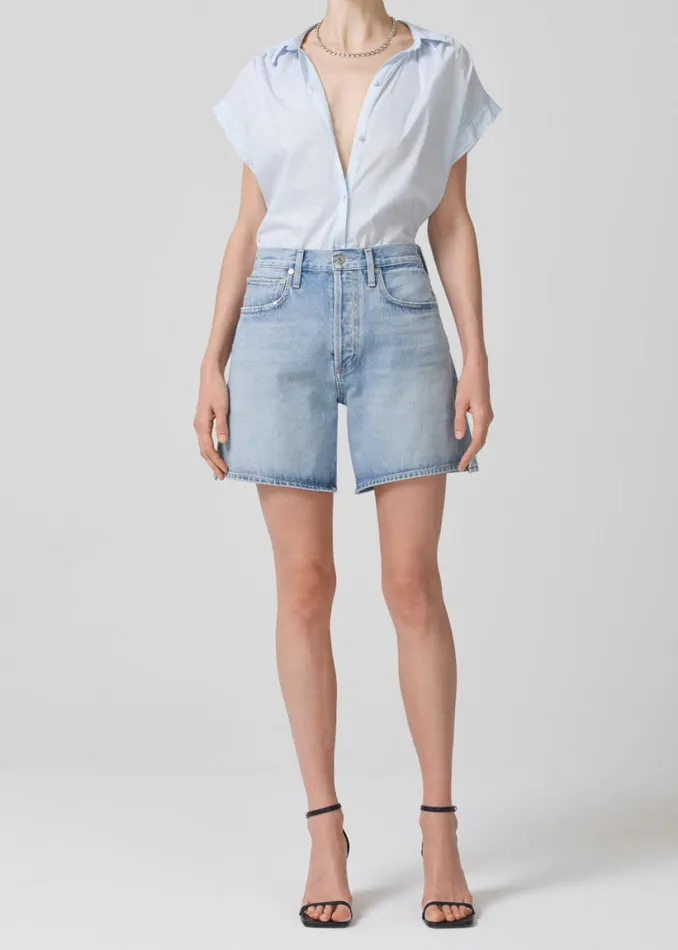 Citizens Of Humanity Marlow Long Vintage Short Libertine Women Shorts