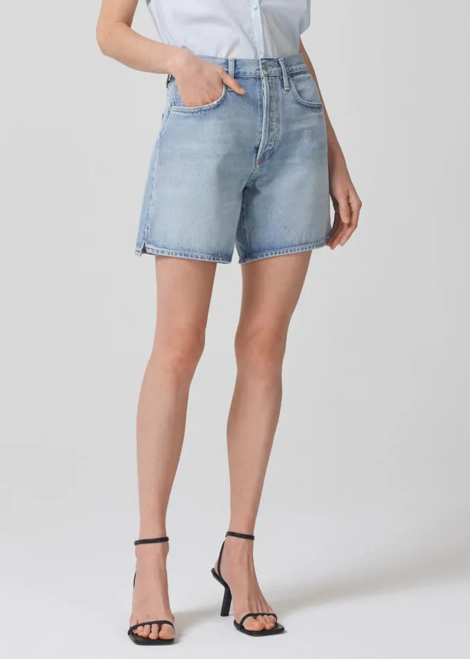Citizens Of Humanity Marlow Long Vintage Short Libertine Women Shorts