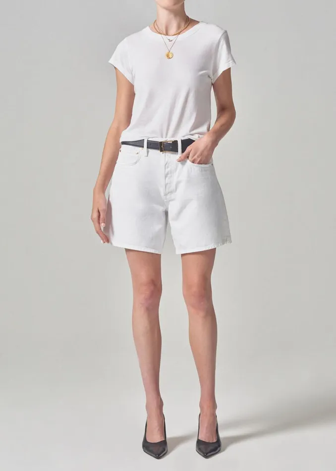 Citizens Of Humanity Marlow Long Vintage Short Polish Women Shorts