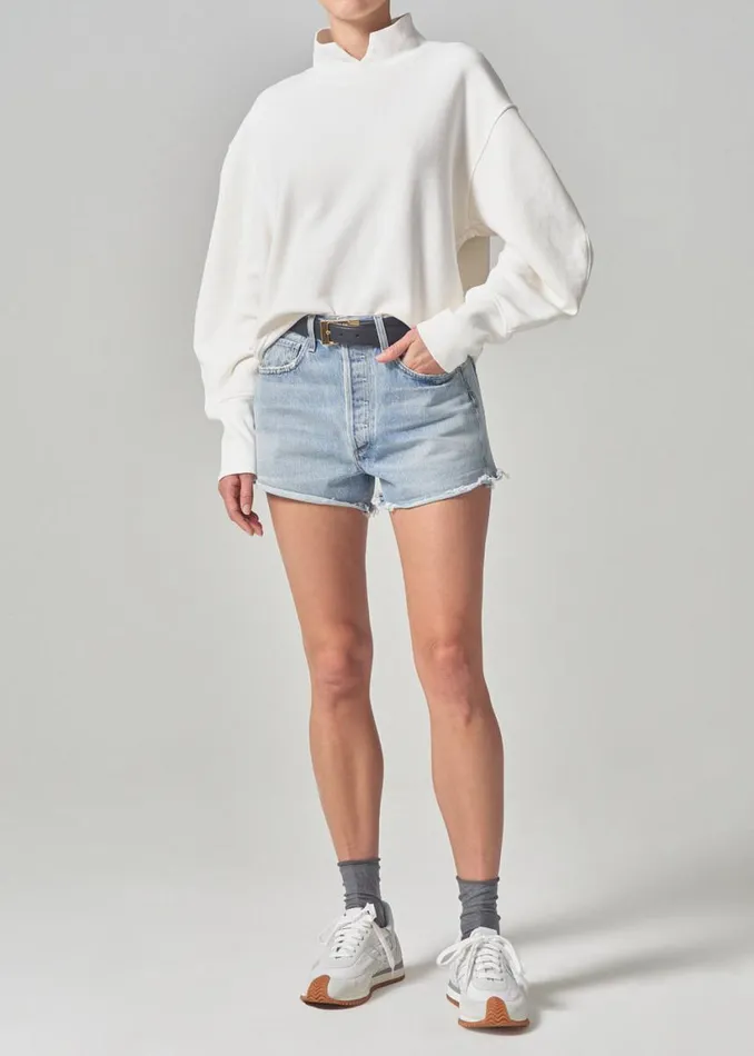 Citizens Of Humanity Melina Sweatshirt Pashmina Women Tops
