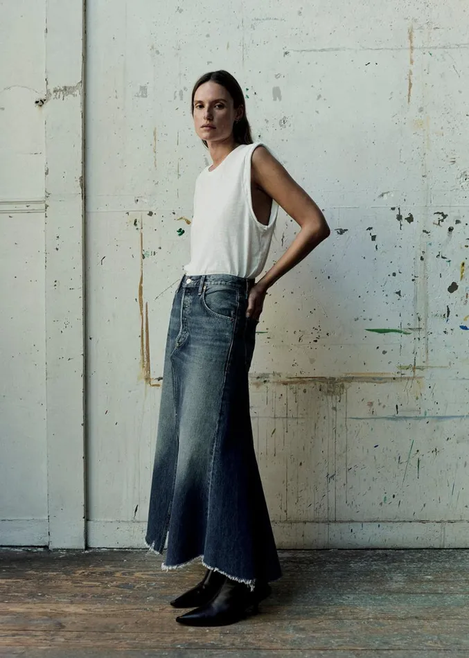 Citizens Of Humanity Mina Reworked Skirt Brielle Women Skirts