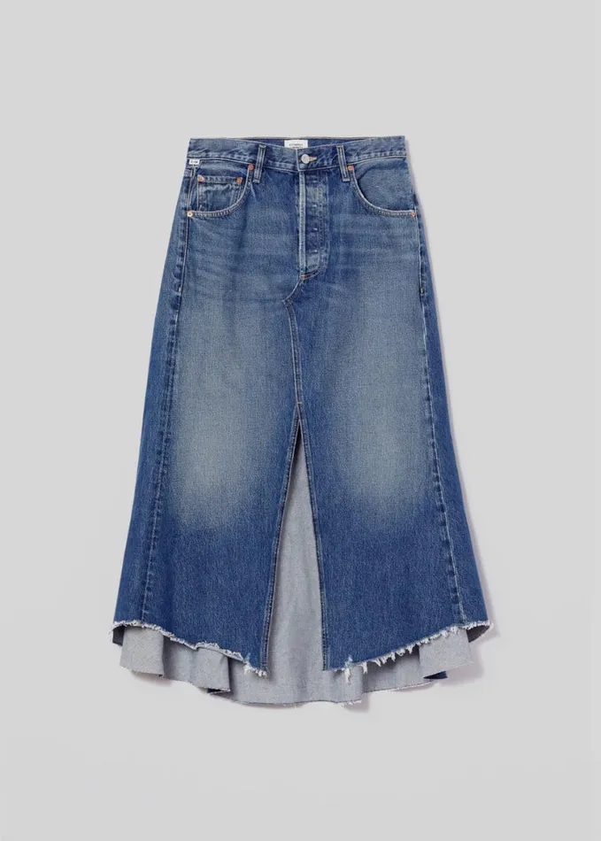 Citizens Of Humanity Mina Reworked Skirt Brielle Women Skirts