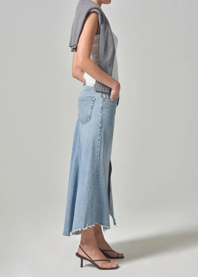 Citizens Of Humanity Mina Reworked Skirt Carousel Women Skirts