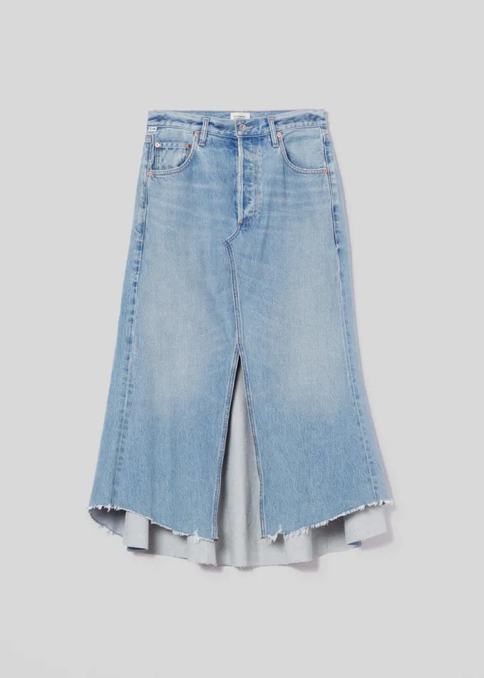 Citizens Of Humanity Mina Reworked Skirt Carousel Women Skirts