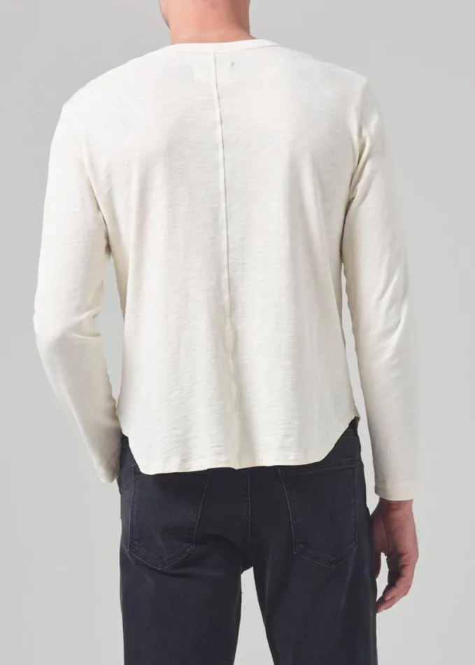 Citizens Of Humanity Olympus Crewneck Canvas Men Shirts