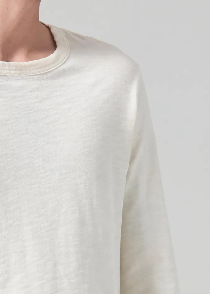Citizens Of Humanity Olympus Crewneck Canvas Men Shirts