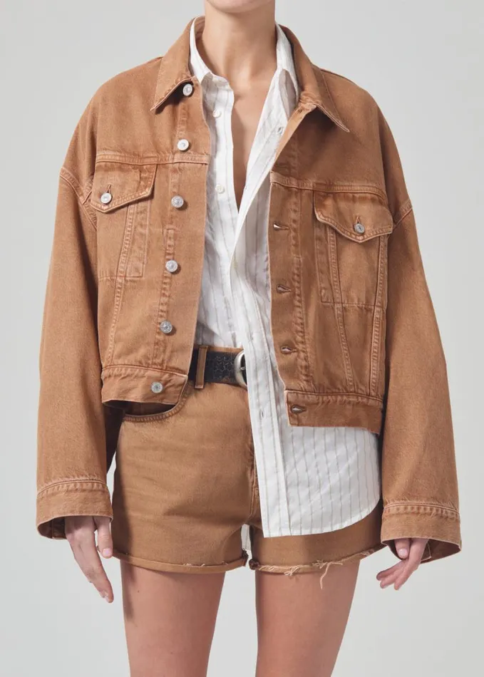 Citizens Of Humanity Quira Puff Jacket Topaz Women Jackets