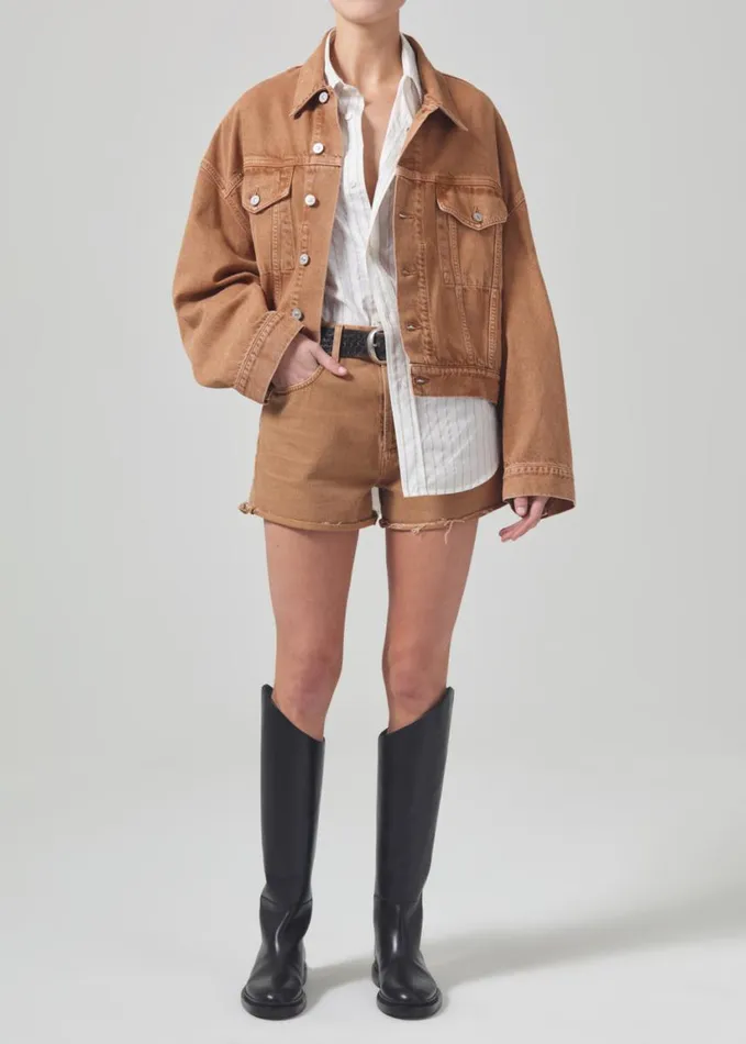 Citizens Of Humanity Quira Puff Jacket Topaz Women Jackets