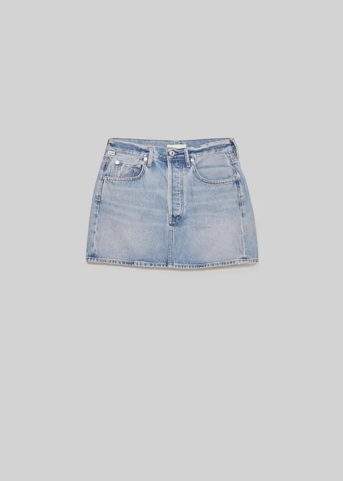 Citizens Of Humanity Ramona Mini Skirt Fiesta Women Skirts