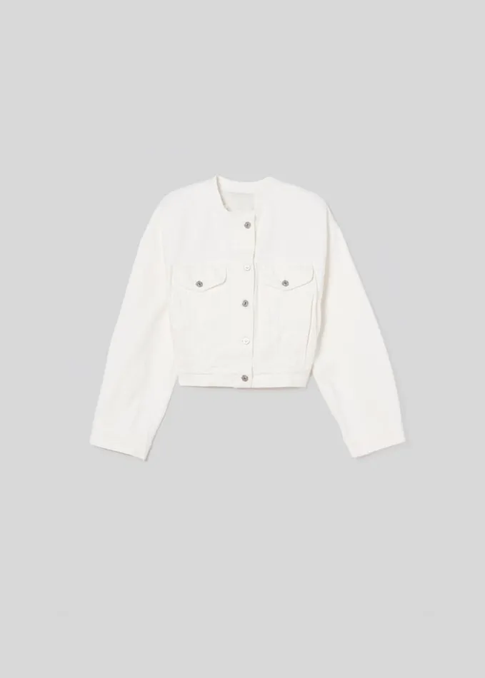Citizens Of Humanity Renata Collarless Deconstructed Jacket Pashmina Women Jackets