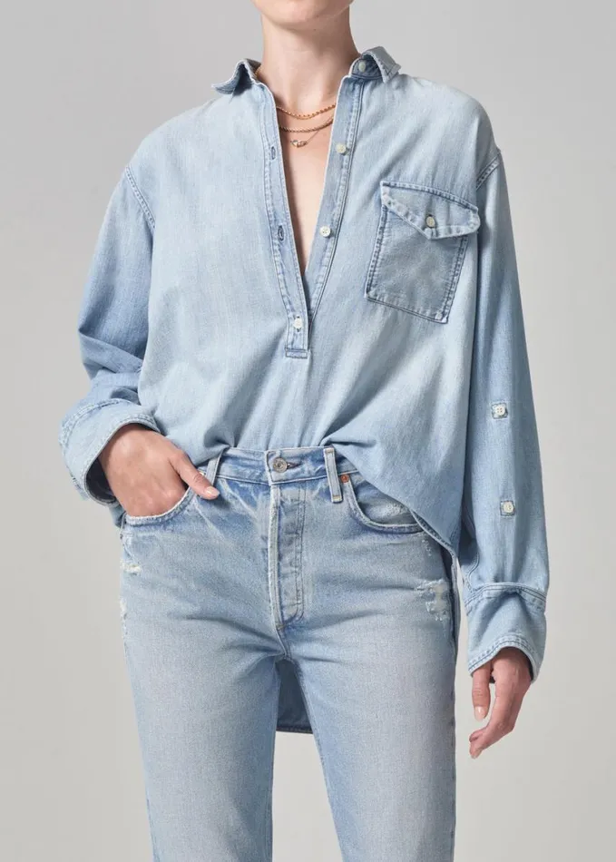 Citizens Of Humanity Shay Popover Palermo Women Tops