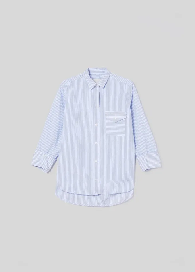 Citizens Of Humanity Shay Shirt Mashu Stripe Women Tops