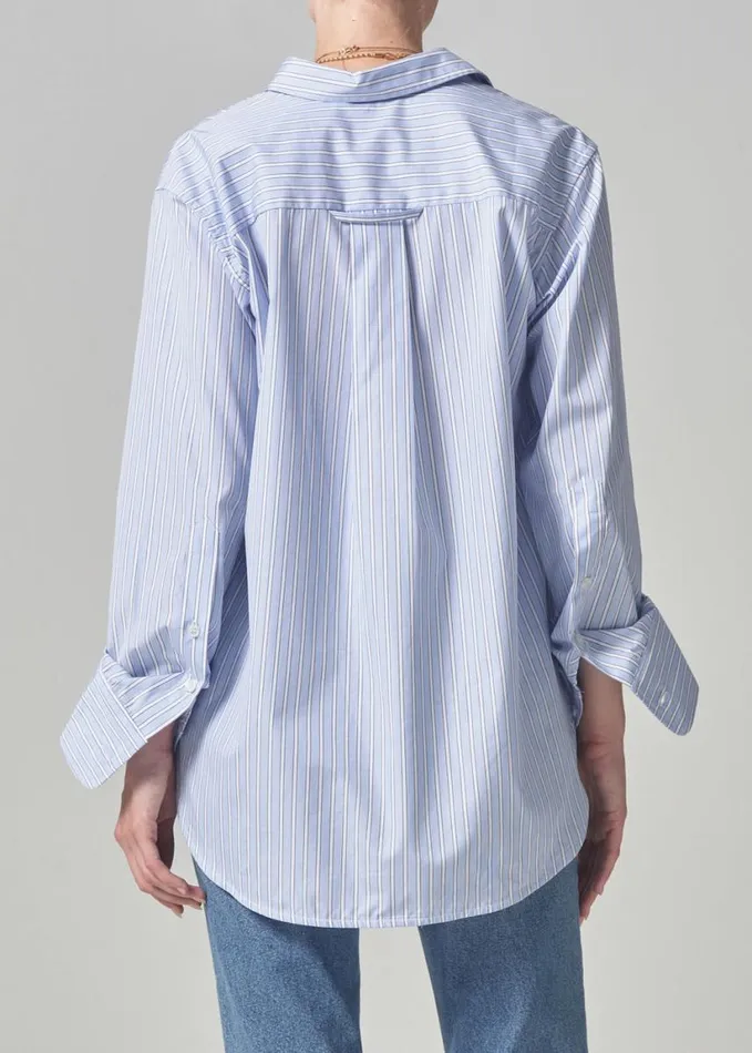 Citizens Of Humanity Shay Shirt Melissani Stripe Women Tops