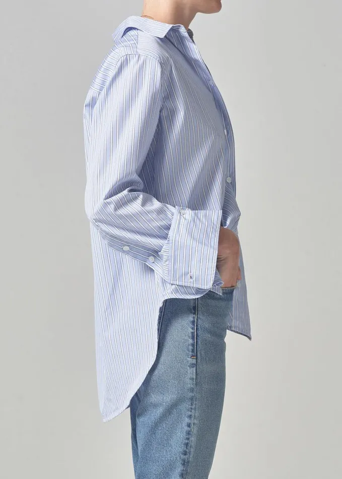 Citizens Of Humanity Shay Shirt Melissani Stripe Women Tops
