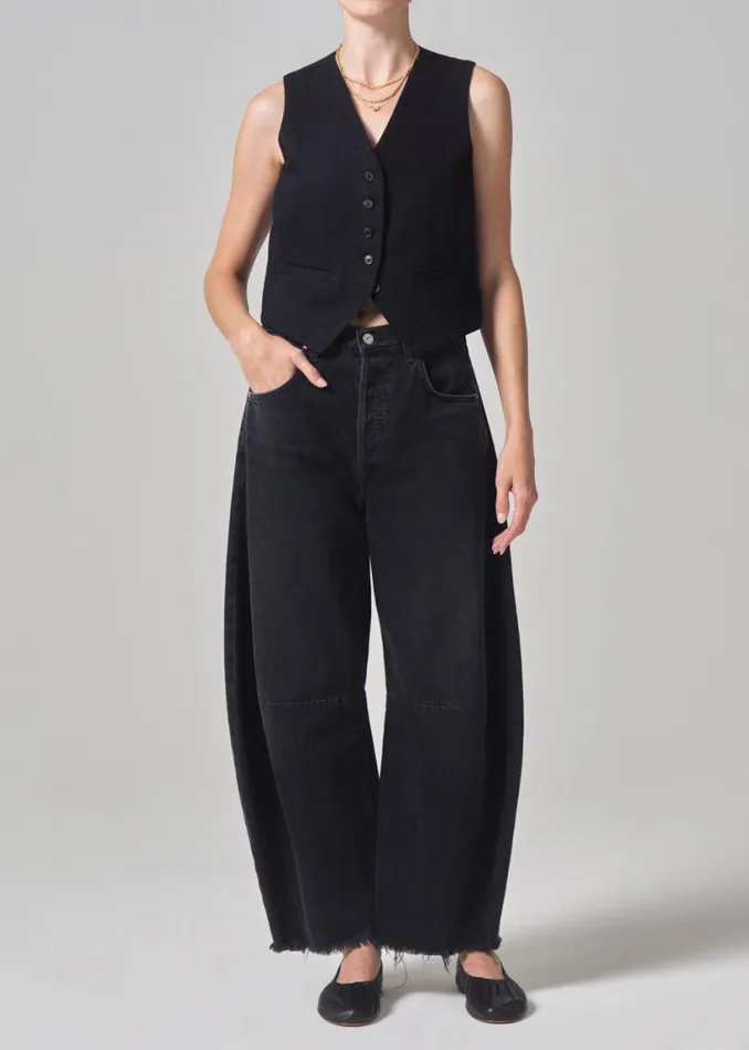 Citizens Of Humanity Sierra Vest Black Women Tops