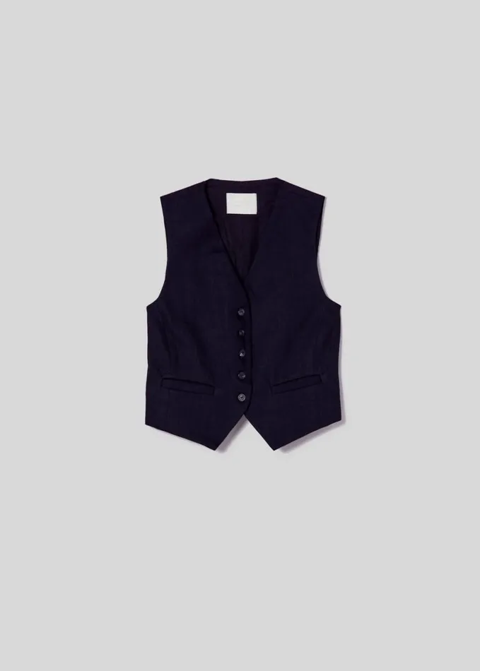 Citizens Of Humanity Sierra Vest Black Women Tops