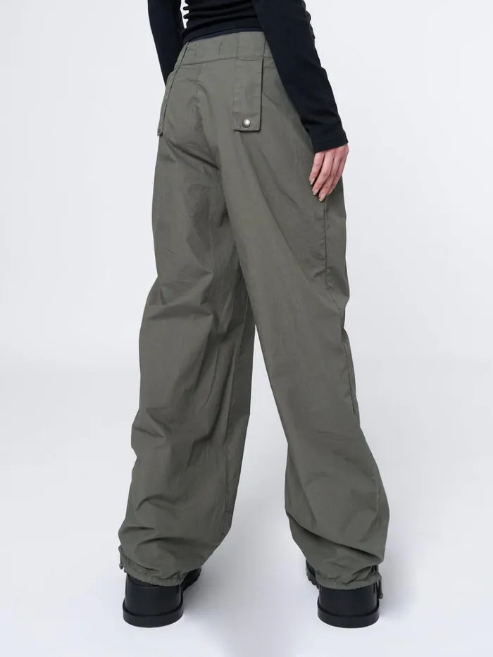 Clothing Bea Green Ruched Front Pants Minga London Pants