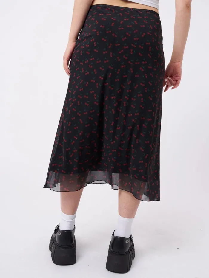 Clothing Cherry Cola Mesh Midi Skirt Minga London Skirts