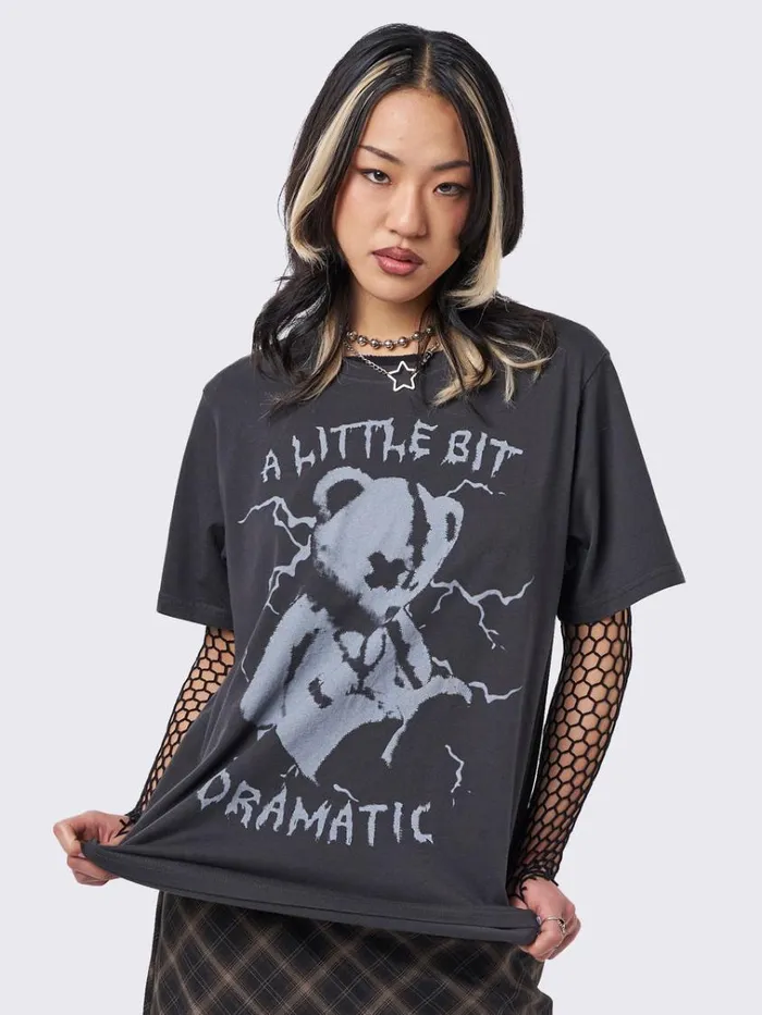 Clothing Dramatic Teddy Graphic Tshirt Minga London Graphic Tees