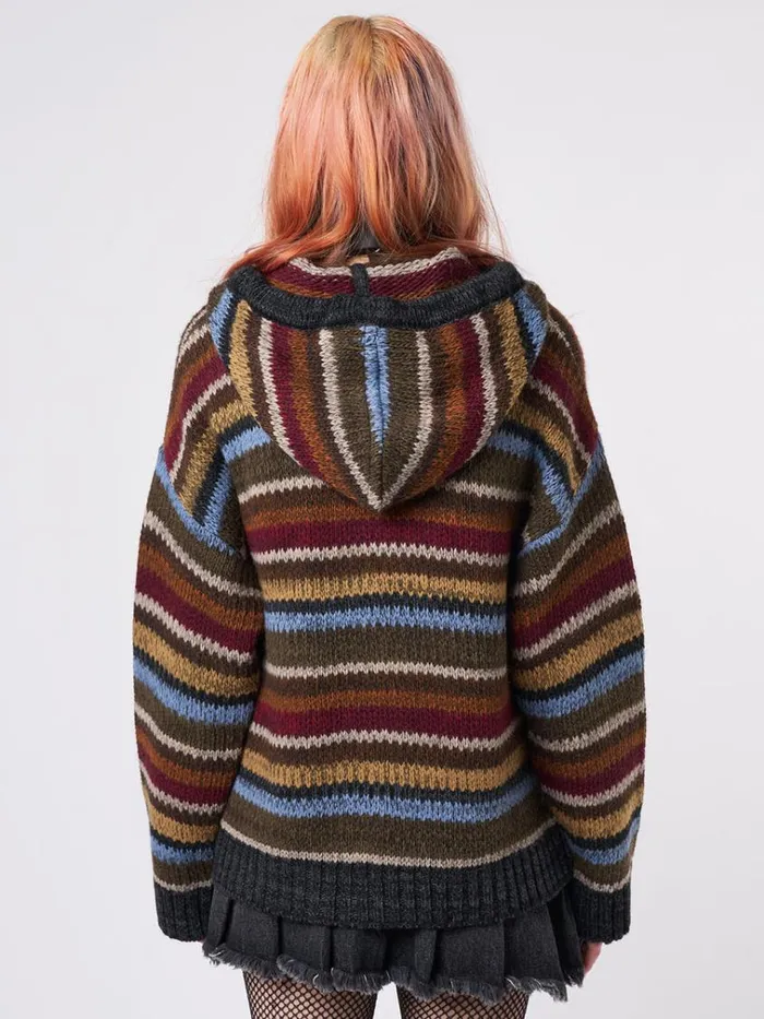 Clothing Jacky Oversized Knitted ZipUp Hoodie Minga London Jackets