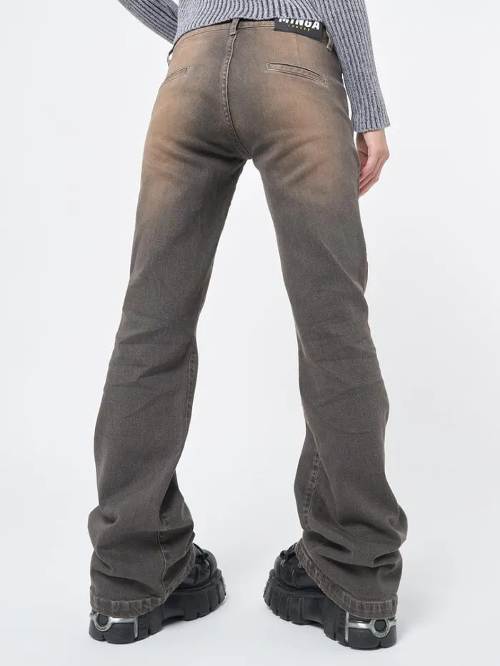 Clothing Jen Overdye Flare Jeans Minga London Jeans