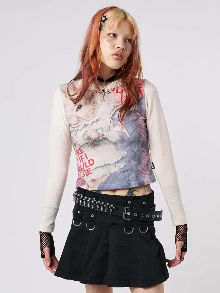 Clothing Main Character Rabbit Graphic Top Minga London Long Sleeve Tops