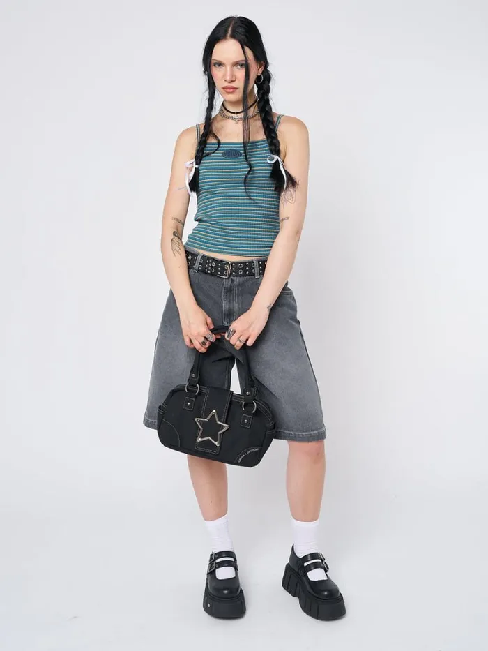 Clothing Marina Striped Cami Top Minga London Crop Tops