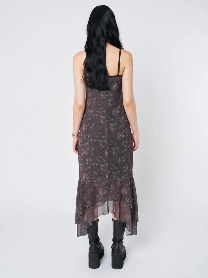 Clothing Minga London Dresses Zelda Floral Layered Maxi Dress
