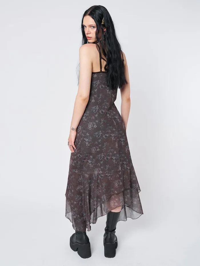 Clothing Minga London Dresses Zelda Floral Layered Maxi Dress