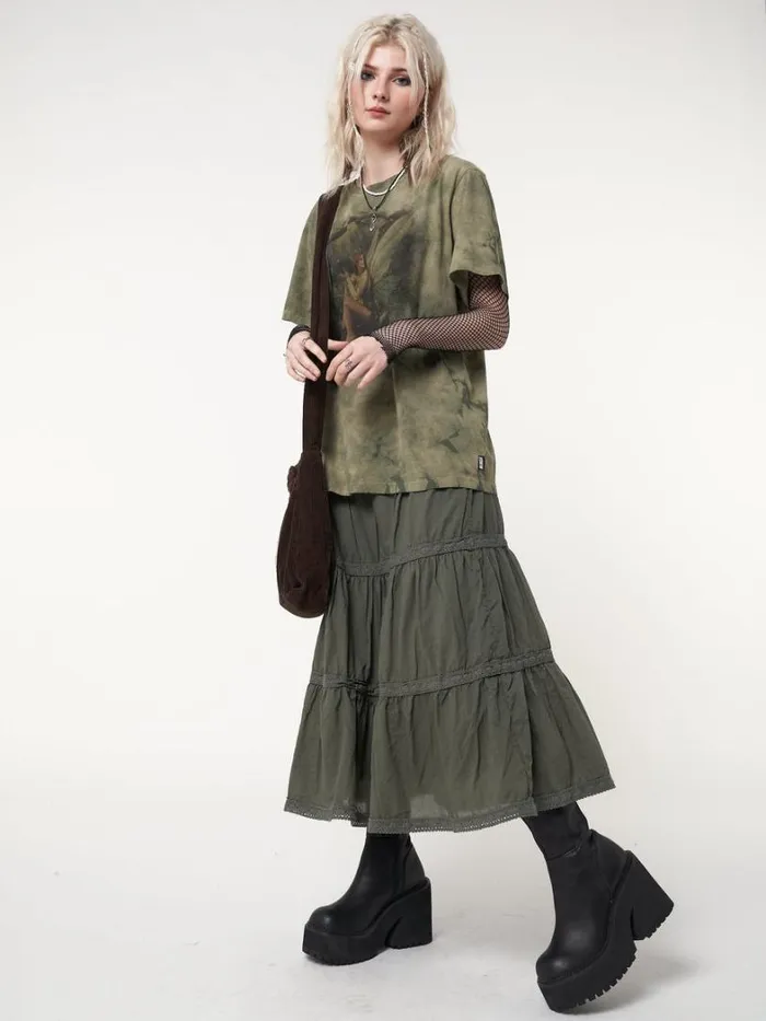 Clothing Minga London Graphic Tees Forest Fairy Tie Dye Tshirt