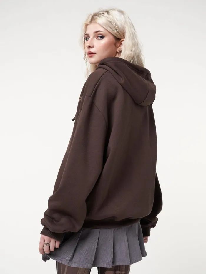 Clothing Minga London Jackets Fairy Wings Zip Up Hoodie
