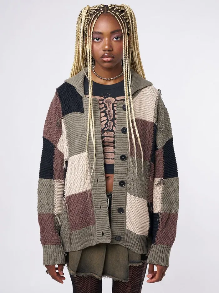 Clothing Minga London Jackets Flora Patchwork Cardigan