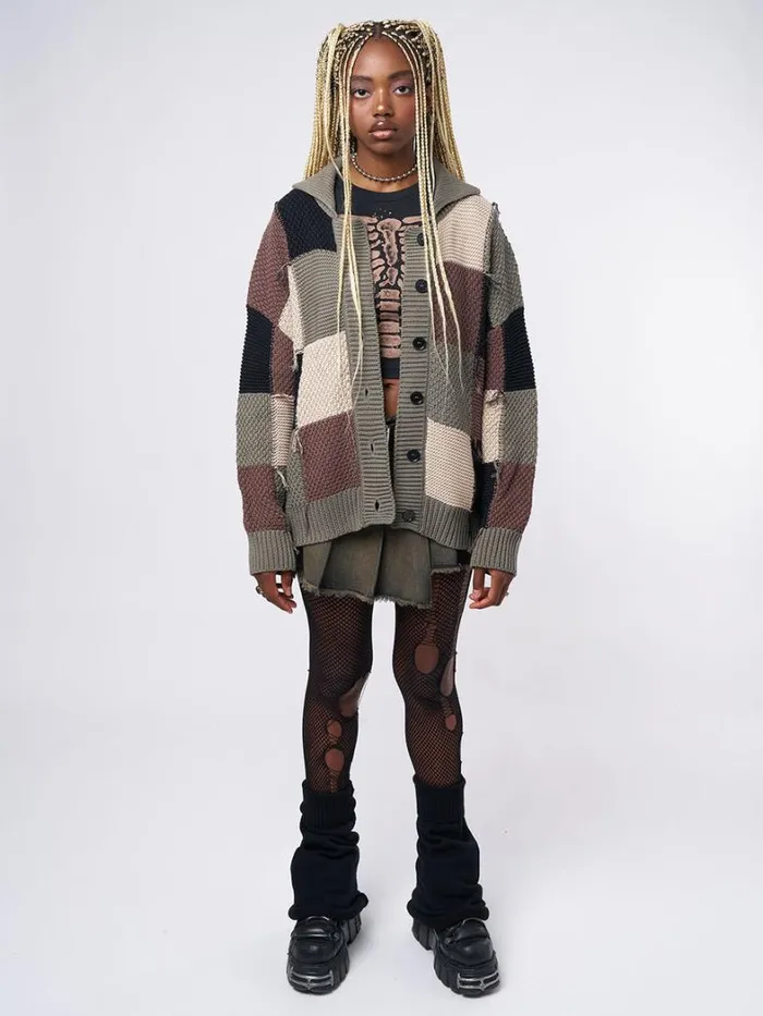 Clothing Minga London Jackets Flora Patchwork Cardigan