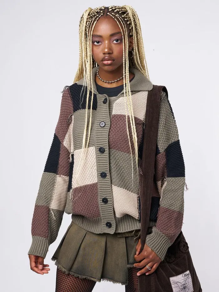 Clothing Minga London Jackets Flora Patchwork Cardigan