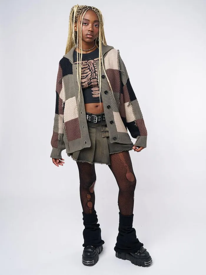 Clothing Minga London Jackets Flora Patchwork Cardigan