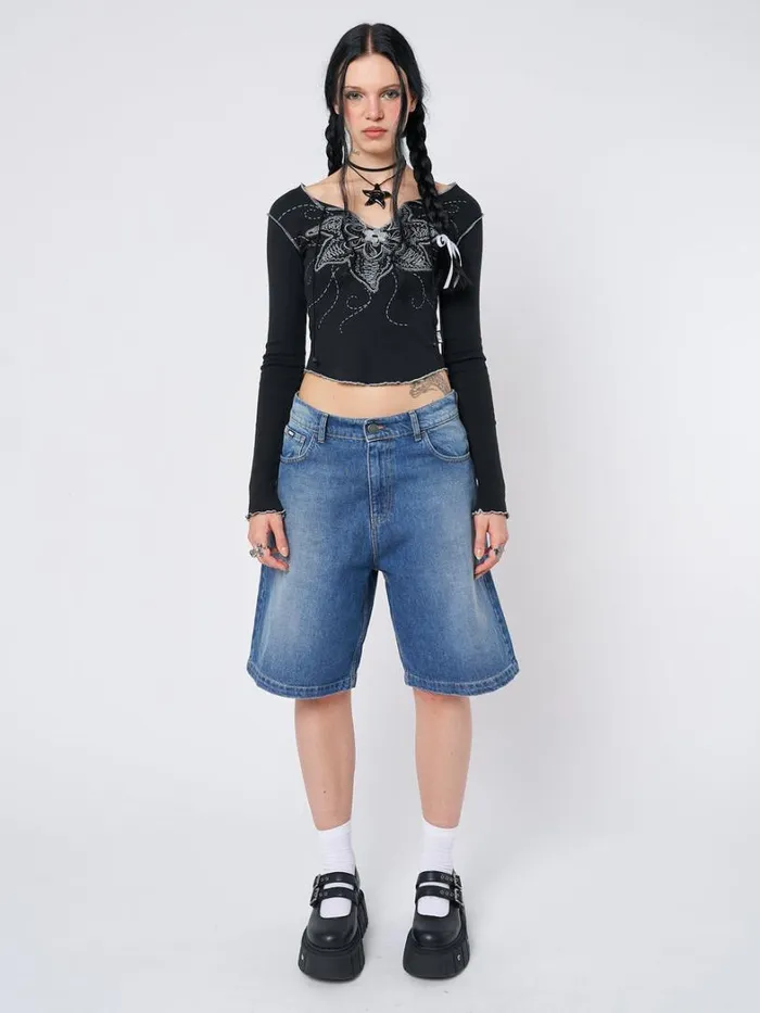 Clothing Minga London Long Sleeve Tops Sea Flower Long Sleeve Top