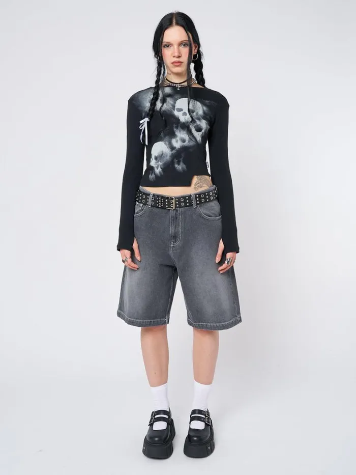 Clothing Minga London Shorts Naida Star Black Jorts