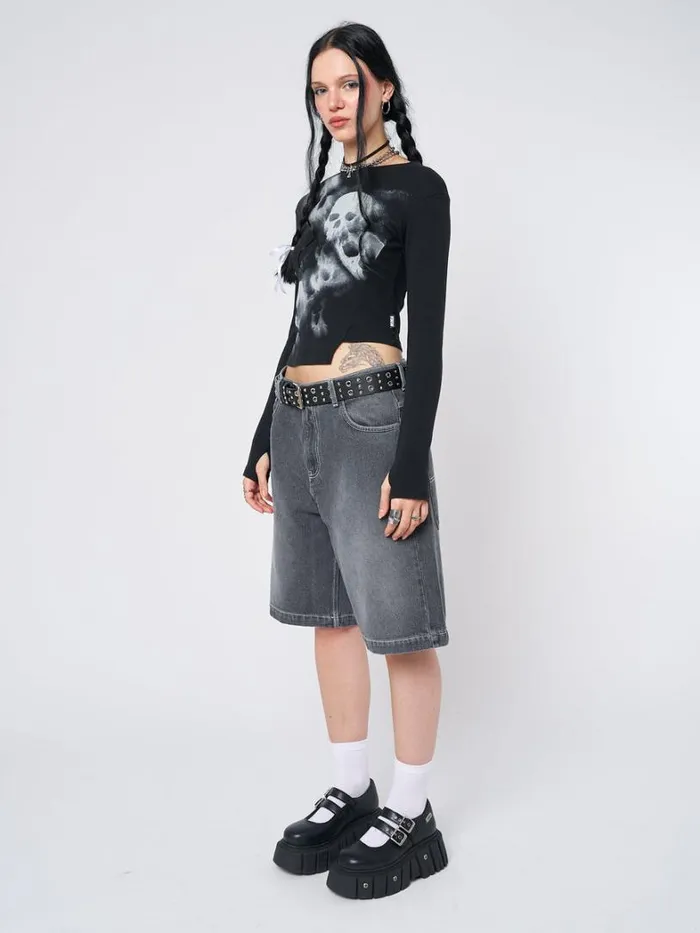 Clothing Minga London Shorts Naida Star Black Jorts