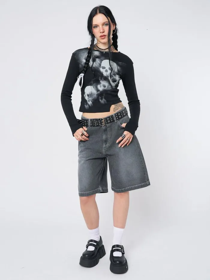 Clothing Minga London Shorts Naida Star Black Jorts