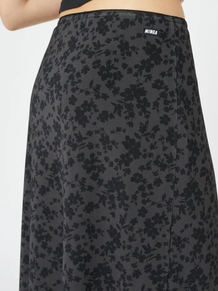 Clothing Minga London Skirts Hydra Floral Print Midi Skirt