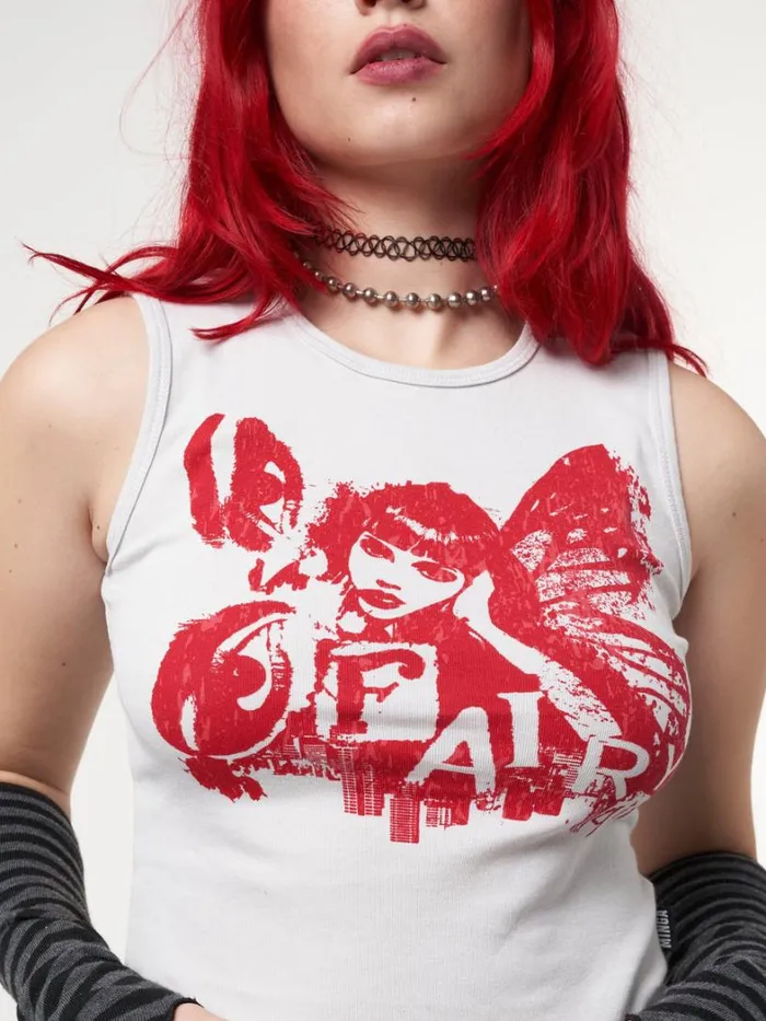 Clothing Minga London Tank Tops Fairy Girl Vest Top