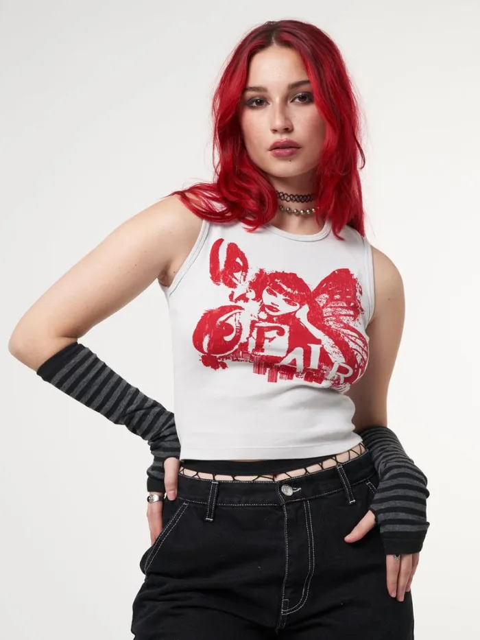 Clothing Minga London Tank Tops Fairy Girl Vest Top