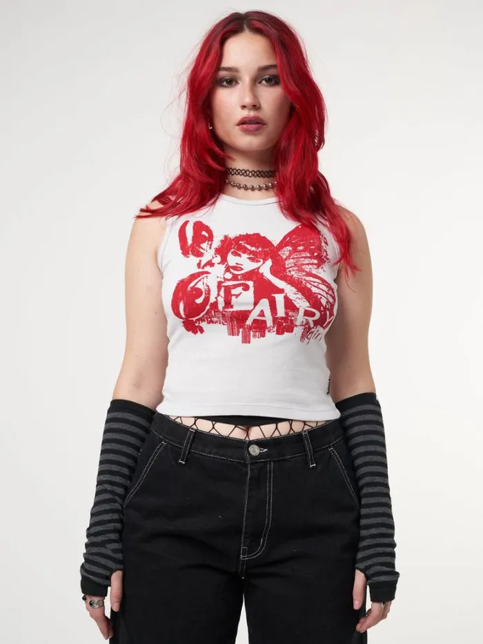 Clothing Minga London Tank Tops Fairy Girl Vest Top