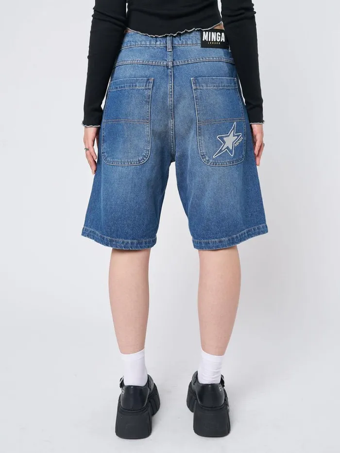 Clothing Naida Star Blue Jorts Minga London Shorts