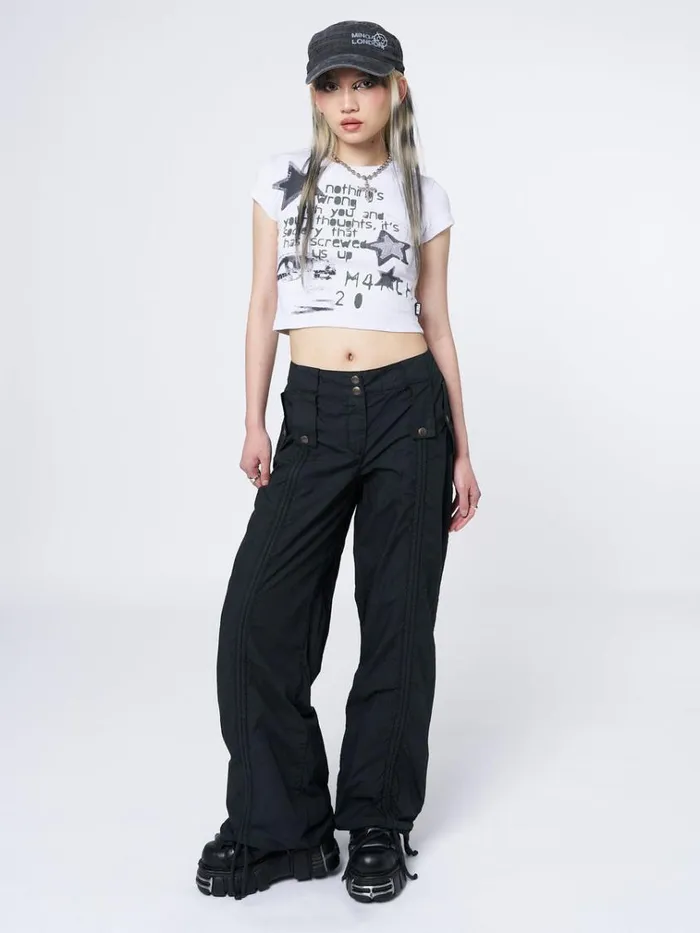 Clothing Society Star Graphic Baby Tee Minga London Graphic Tees