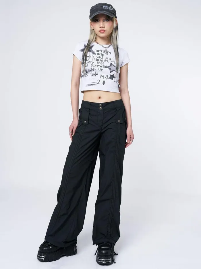Clothing Society Star Graphic Baby Tee Minga London Graphic Tees