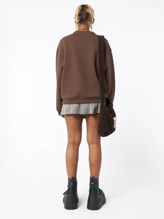 Clothing Spread Your Wings Brown Sweatshirt Minga London Sweatshirts
