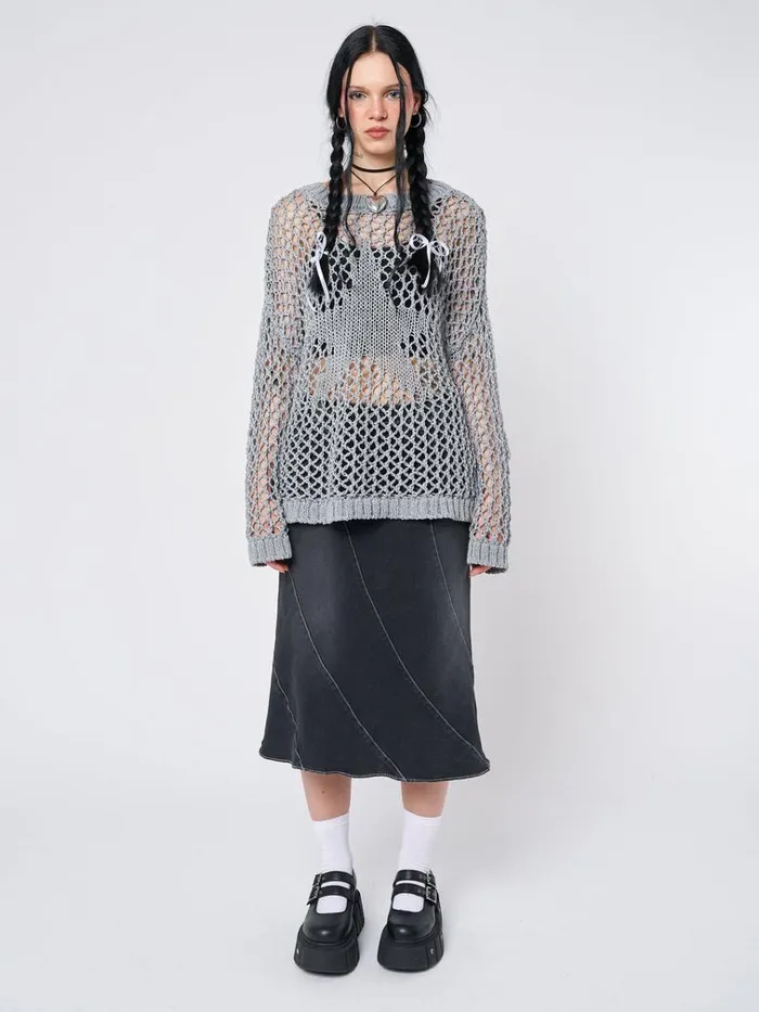 Clothing Starfish Open Knit Jumper Minga London Sweaters