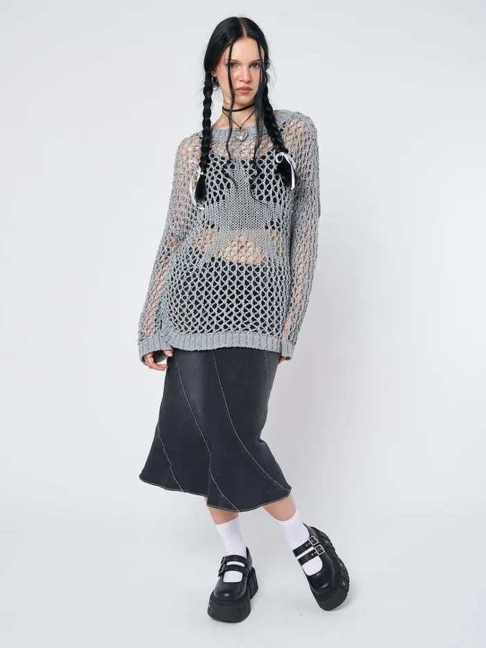 Clothing Starfish Open Knit Jumper Minga London Sweaters